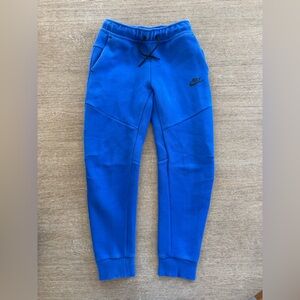 Nike Tech Kids Royal Blue Sweatpants